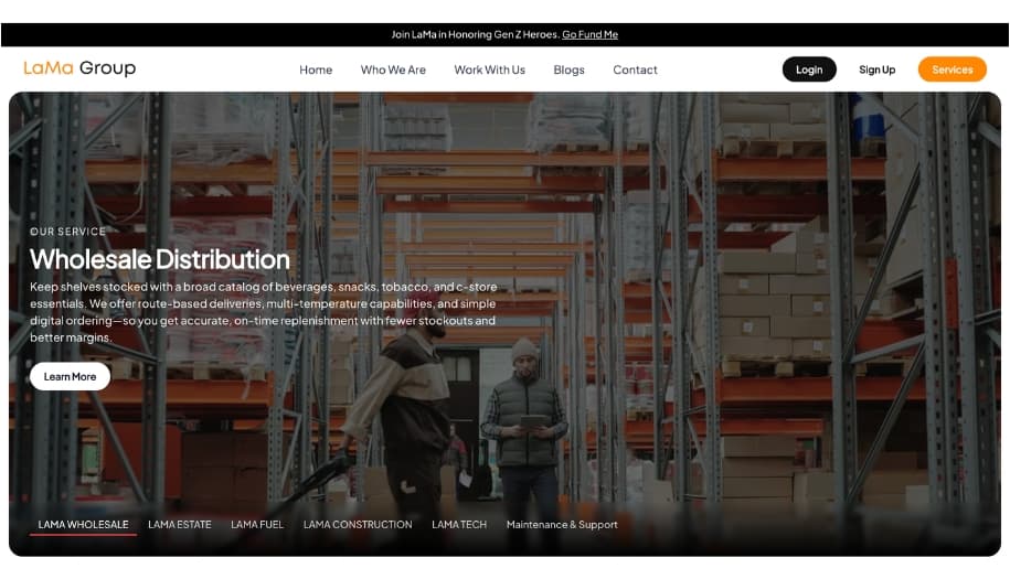 Lama Group: Corporate Digital Presence