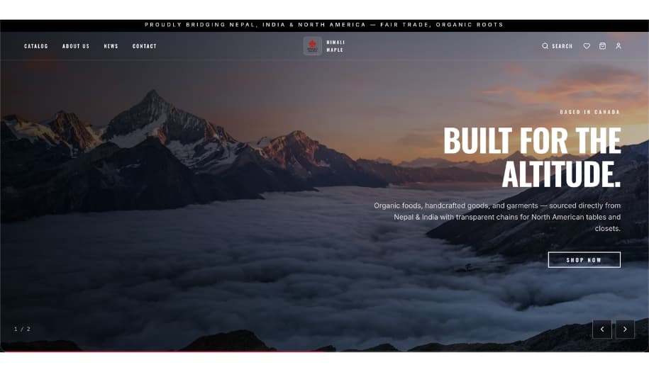 Building a conversion-driven digital storefront.